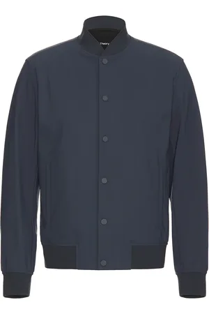 THEORY Precision Ponte Murphy Jacket in - Navy. Size L (also in M, S, XL/1X).