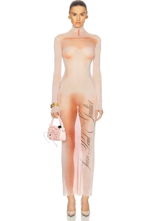 Jean Paul Gaultier Le Classique Long Dress in - Pink. Size M (also in S, XL, XS, XXS).