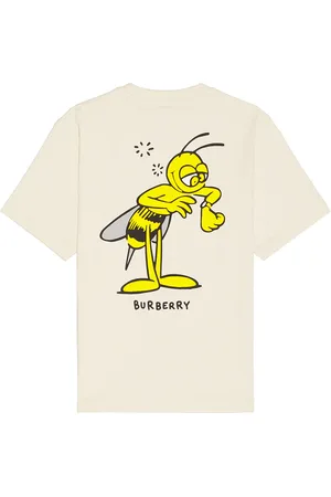 Burberry Bee Graphic T-Shirt in - Grey. Size L (also in S, XL/1X).