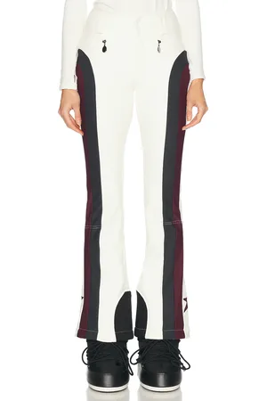 Perfect Moment Queenie Mid Rise Stripe Pant in - White. Size L (also in M, S).