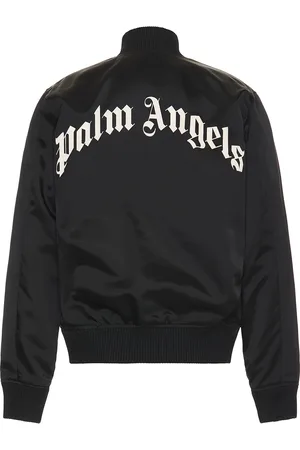 Palm Angels Curved Logo Bomber in - . Size 46 (also in 48, 50).
