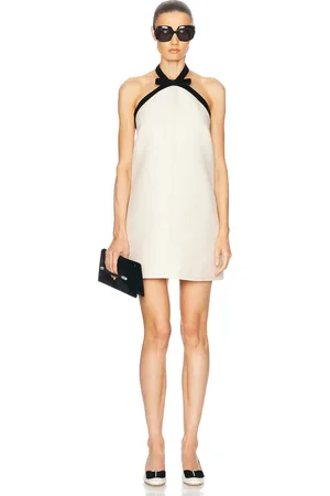 Tom Ford Couture Mini Dress in - Cream. Size 40 (also in ).