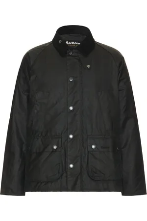 Barbour Modern Check Bedale Wax Jacket in - Black. Size L (also in M).