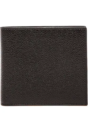 Thom Browne Pebble Grain Billfold in - . Size all.
