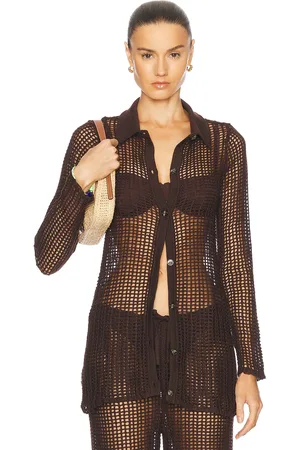 Haight Knit Luana Top in - Chocolate. Size L (also in XS).