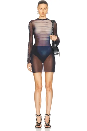 Jean Paul Gaultier Le Mâle Short Dress in Navy Light Blue & White - Navy. Size L (also in M, S, XS, XXS).
