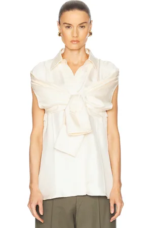 Heirlome Camille Shirt in - Cream. Size L (also in M, S, XS).