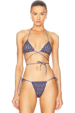 Bananhot Bell Bikini Top in - Navy. Size S (also in XS).