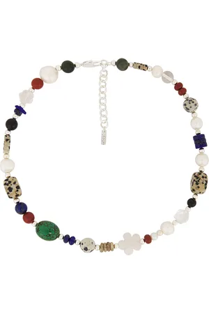 Eliou August Necklace in - Red,Blue. Size all.