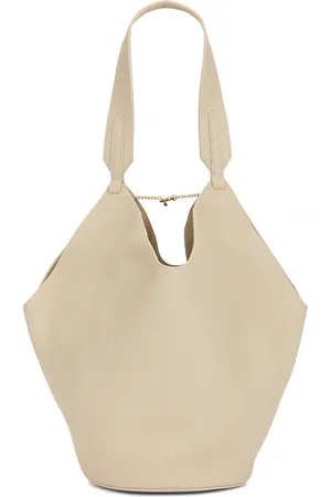 Khaite Lotus Small Tote Bag in - Ivory. Size all.