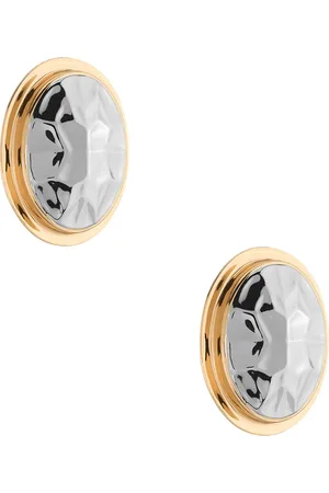 DEMARSON Jelena Earrings in - Metallic Gold. Size all.