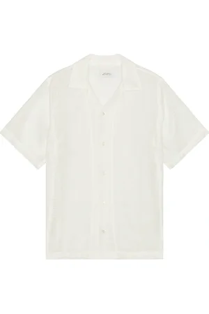 Saturdays NYC Canty Mesh Short Sleeve Shirt in - . Size L (also in M, S, XL/1X).