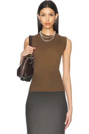 Acne Studios Etch Tank Top in - Brown. Size M (also in S, XS).