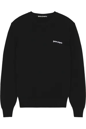 Palm Angels Classic Logo Embroidered Sweater in - . Size XL/1X (also in ).