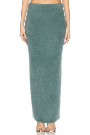 AISLING CAMPS Brushed Mohair Skirt in - . Size L (also in S).