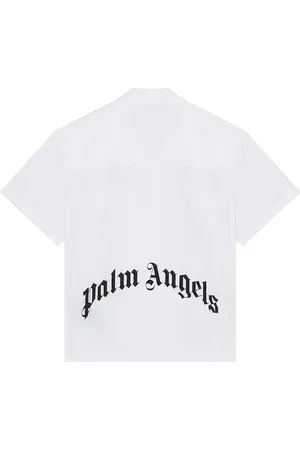 Palm Angels Curved Logo Classic Shirt in - . Size 50 (also in 52).