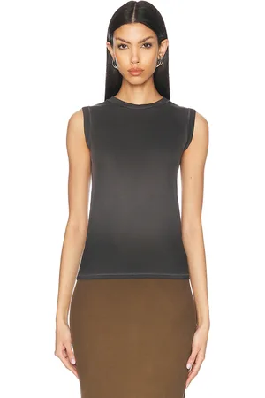 Acne Studios Etch Tank Top in - Charcoal. Size L (also in M, S).