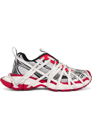 Balenciaga 3xl Extreme Lace Sneaker in Grey Red Black & White - Grey. Size 41 (also in 42, 43, 45).
