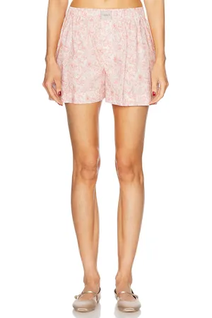 Comme Si Boxer Classica Short in - Peach. Size L (also in M, S, XL, XS).