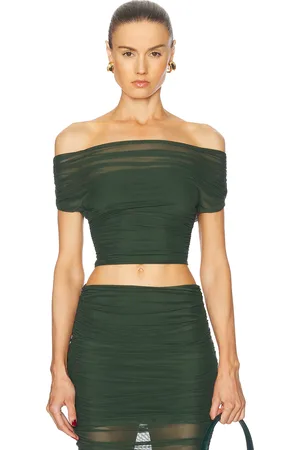 SER.O.YA Marsh Top in - Green. Size L (also in M, S, XL, XS).