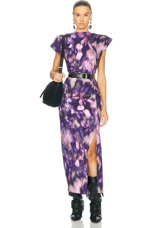Isabel Marant Nadela Dress in - Purple. Size 34 (also in 36, 38).