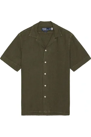 Ralph Lauren Andy Camp Shirt in - Green. Size L (also in M, S).