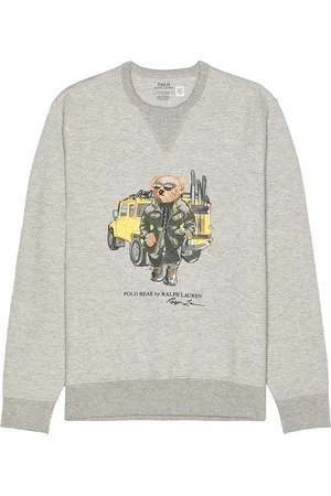 Ralph Lauren Tech Bear Crewneck Sweatshirt in - Grey. Size M (also in ).