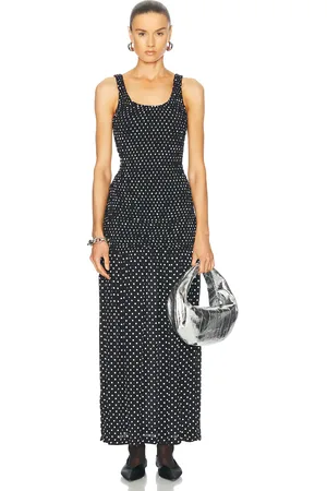 Paco rabanne Polka Dot Dress in - Black. Size 34 (also in 36, 38, 40).