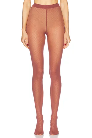 Falke Lullaby Tight in - Red. Size L (also in M, S).