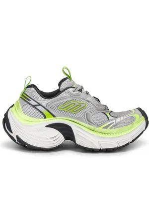 Balenciaga 10Xl Sneaker in Grey White Green Fluorescent yellow - Grey. Size 41 (also in 42, 43, 44).