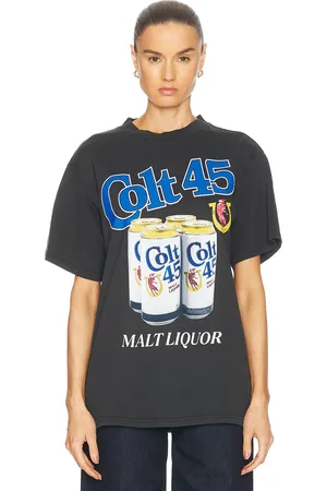 Philcos Colt 45 Malt Liquor Boxy Tee in - Black. Size M (also in S).