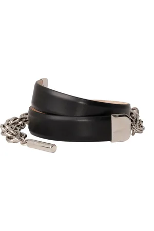 DEHANCHE Mother Belt in - Black. Size all.