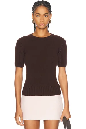 Khaite Mia Sweater in - Brown. Size L (also in M, S, XS).