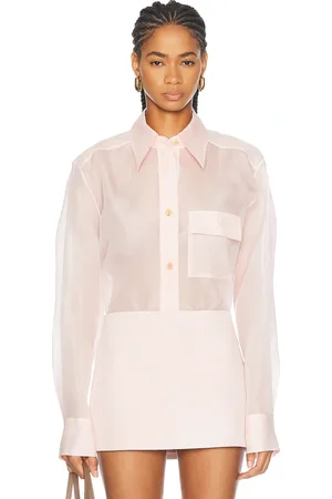 Khaite Yatty Top in - Pink. Size 4 (also in ).