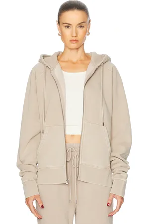 WAO The Zip Hoodie in - Brown. Size M (also in S, XS).