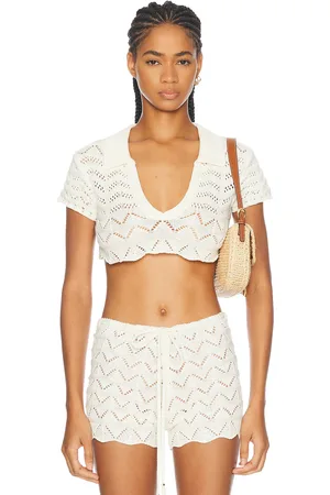 Bananhot Coco Shirt in - White. Size M/L (also in XS/S).