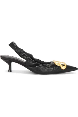 Balenciaga Monaco Sling Back Pump in - Black. Size 36 (also in 37, 38, 39, 40, 41).