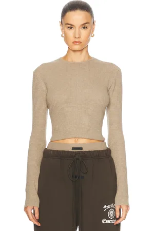 FEAR OF GOD Fitted Sweater in - Beige. Size XL (also in ).