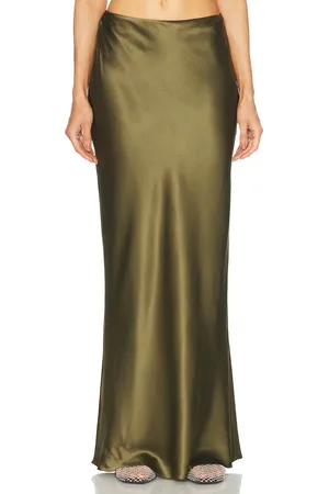 Cult Gaia Chantel Skirt in - Olive. Size S (also in XS).