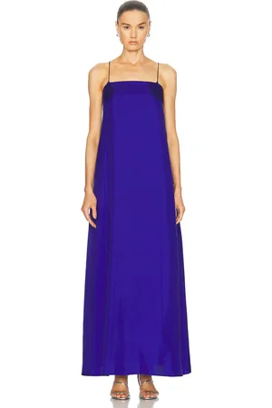 Rohe Silk Tank Dress in - Blue. Size 34 (also in 36, 38, 40, 42).