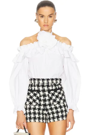Carolina Herrera Halter Off The Shoulder Top in - . Size 0 (also in 2, 4).