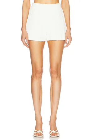 Cult Gaia For FWRD Bari Knit Short in - White. Size L (also in M).