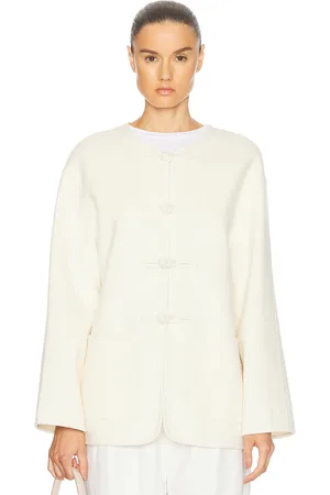 Rohe Traditional Double-Faced Jacket in - White. Size 42 (also in ).