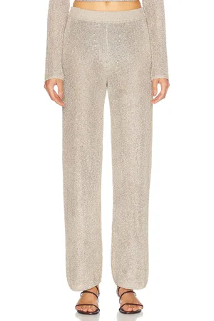 Cult Gaia Lawena Pant in - Beige. Size L (also in S, XS).