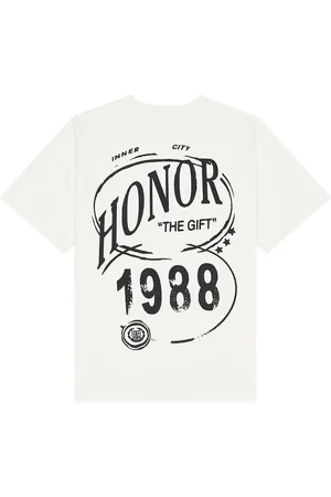 HONOR THE GIFT Honor 1988 T-Shirt in - Cream. Size L (also in M).
