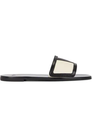 VALENTINO GARAVANI Viva Superstar Slide in - Black,White. Size 36 (also in 37, 37.5, 38, 38.5, 39, 39.5, 40, 41).