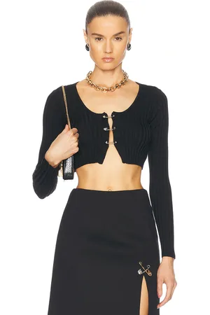 VERSACE Cropped Cardigan in - . Size 36 (also in 38, 40, 42).