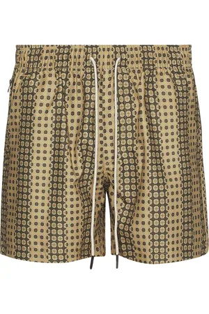 Oas Regalia Swim Shorts in - Brown. Size L (also in M, S, XL/1X).
