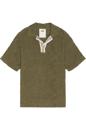 Oas Pine Verve Palmer Crochet Shirt in - . Size M (also in S).