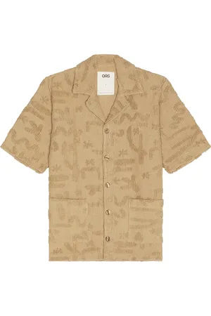 Oas Cleo Varadero Shirt in - Brown. Size L (also in M, S, XL/1X).